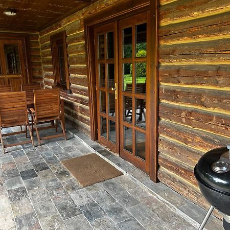 Log Cabin In Czech-Saxon Switzerland Sluknov Exterior photo